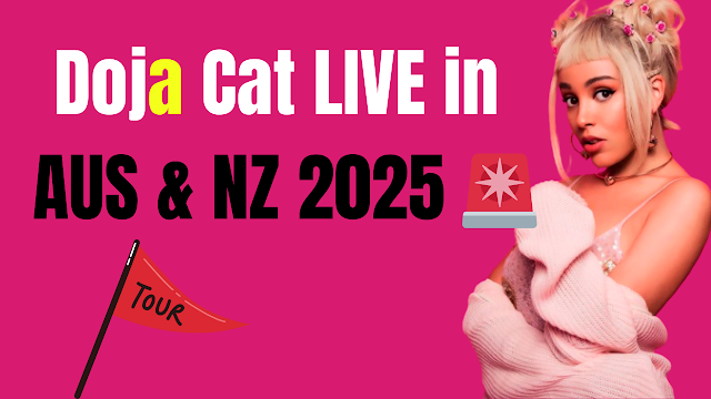 Doja Cat LIVE in AUS & NZ 2025
