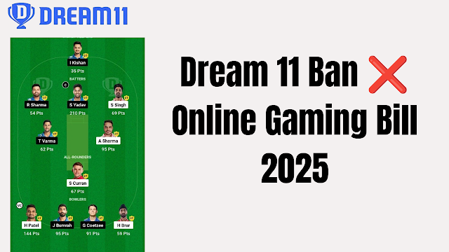 Dream 11 Ban News